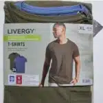 پک دو عددی تیشرت مردانه آلمانی لیورجی livergy مرچموند