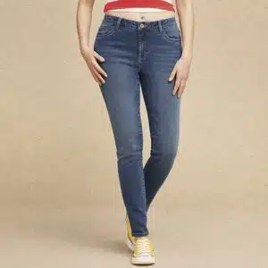 شلوار جین زنانه اسکینی فیت برند اسمارا آلمانی ESMARA 440669