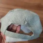 کلاه کپ حصیری سبز آدامسی برند آی ام آلمان IAM 095792 مرچموند