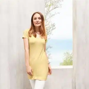 تیشرت نخی زنانه اسمارا آلمانی لانگ آستین کوتاه ESMARA 370127-1