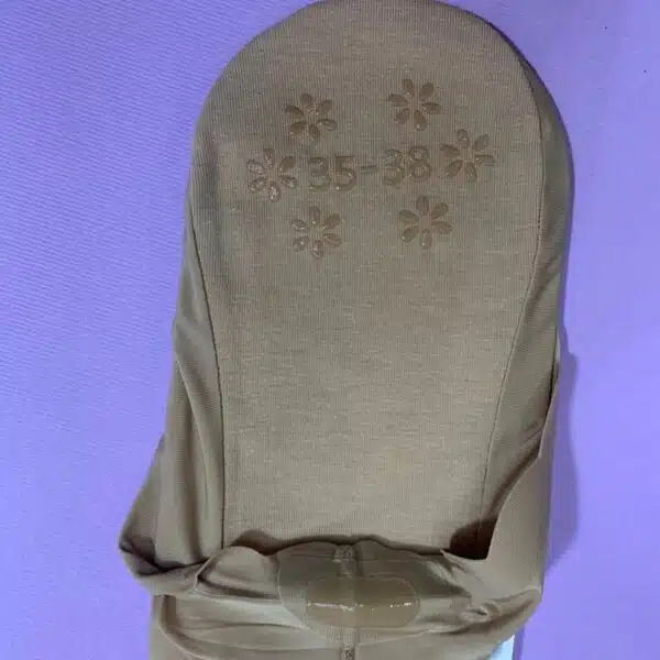 جوراب کالج زنانه اسمارا مدل استپ دار ESMARA 382018-1 بسته دو عددی
