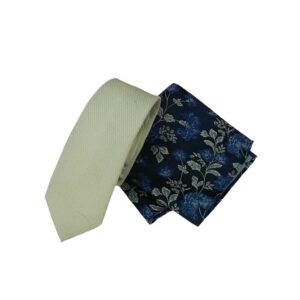 ست کراوات و پوشت (دستمال جیبی) برند نکست Next 048-013