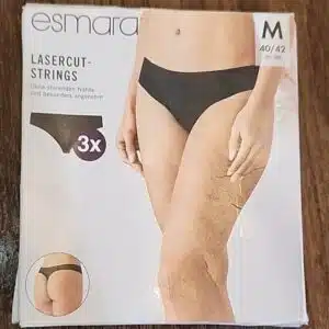 شورت زنانه لیزری اسمارا مدل لامبادا پک 3 عددی Esmara 372323