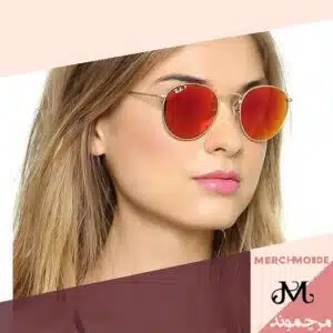 عینک آفتابی زنانه گرد جیوه ای برند سان اوزون 966-430 SUNOZON