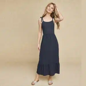 پیراهن ساحلی زنانه برند اسمارا اصل آلمان سرمه ای ESMARA 442659-2