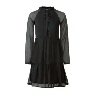 پیراهن مجلسی حریر مشکی آستین بلند زنانه برند اسمارا اصل آلمان 391248 ESMARA