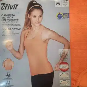 تاپ ورزشی زنانه برند کریویت آلمانی 281755 CRIVIT