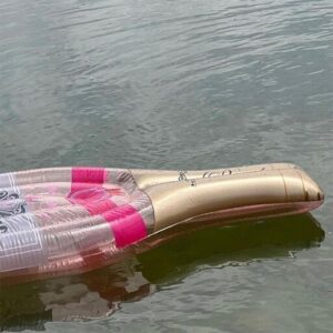 تشک بادی روی آب برند کریویت آلمانی مدل بطری رز Rose Bottle CRIVIT 311078