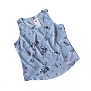 تاپ شومیز شیک زنانه آبی برند جینا آلمانی 292 Gina