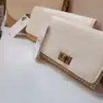 کیف پول زنانه چرم و حصیری برند سیکس تحت لیسانس آلمان SIX 226080