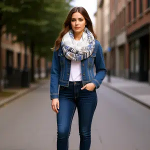 شال زنانه پاییزی اس اولیور آلمانی مدل رینگی S.Oliver 225820