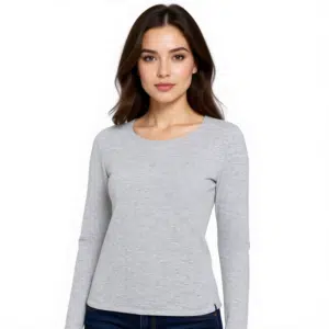 بلوز آستین بلند زنانه اسمارا گرم (ترمال توکرکی THERMAL) طوسی ESMARA 362522