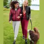 شلوار ورزشی زنانه برند کریویت آلمانی رنگ زرشکی 377029 CRIVIT