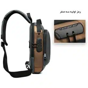 کیف کراس بادی ضدسرقت و ضدآب اورجینال برند فشن اصل FASHION BlackGold