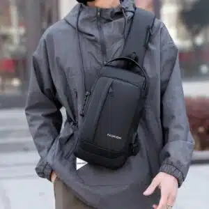 کیف کراس بادی ضدسرقت و ضدآب اورجینال مشکی FASHION Black