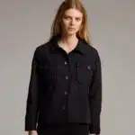 کت زنانه پشمی شیک مشکی برند اسمارا آلمانی 395469 ESMARA
