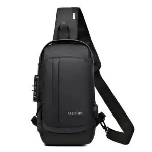 کیف کراس بادی ضدسرقت و ضدآب اورجینال مشکی FASHION Black
