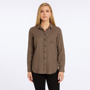 شومیز پاییزی زنانه اسمارا آلمانی کرم/قهوه ای ۱-۳۹۱۹۲۶ ESMARA