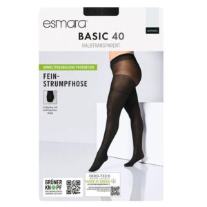 جوراب شلواری اسمارا تراکم 40 BASIC مات ESMARA 363559