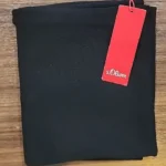 شال گردن رینگی اسپرت مشکی برند اس اولیور آلمانی S.Oliver 823101