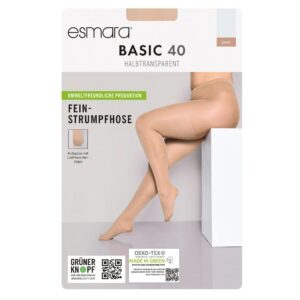 جوراب شلواری اسمارا تراکم 40 BASIC مات ESMARA 363559