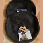 کلاه بافتنی برت نگین دار مشکی برند آی ام آلمان 036140 I am