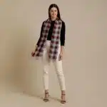 شال گردن پشمی چهارخانه شیک برند سی اند ای 586798 C&A