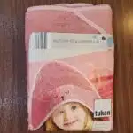 حوله بچه گانه کلاهدار برند توکان آلمانی جذب و آبگیری بالا ۸۰۹۶۵۲۲ TUKAN
