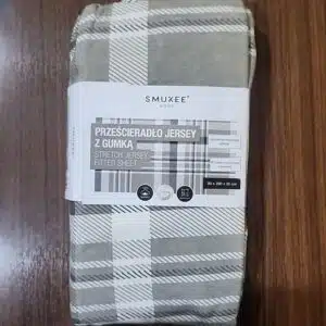 کاور ملحفه کشدار تشک یک نفره نخ پنبه برند اسمیوکی ۵۰۸۹۶۵ smukee