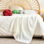 پتو نخ پنبه سفید برند توکان آلمانی 2269639 TUKAN