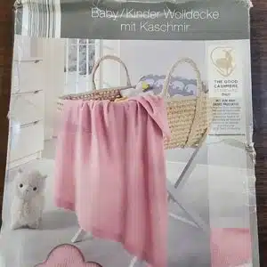 پتو نخ پنبه کشمیر بچه گانه برند آلمانی 1553982 Wünsche Fashion