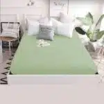 کاور تشک تخت دو نفره کشدار میکروفایبر وارداتی اروپایی 678469 smukee