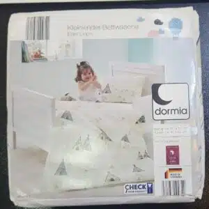 ست کاور لحاف و روبالشی نخ پنبه بچه گانه برند دورمیا آلمانی 8102742 Dormia