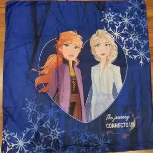 ست کاور لحاف و روبالشی میکروفایبر طرح فروزن برند آلمانی 121491 Disney Frozen