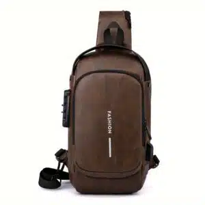 کیف کراس بادی ضدسرقت و ضدآب وارداتی اورجینال FASHION Brown