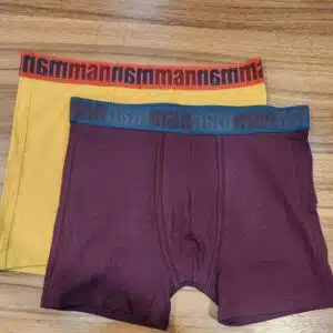 شورت مردانه باکسری نخی برند نروژی درسمن بسته 2 عددی 357008 MAN