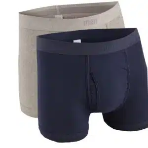 شورت مردانه باکسری نخی برند نروژی درسمن بسته 2 عددی 3351591 MAN