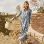 پیراهن بلند زنانه برند آلمانی ۳۶۸۴۴۰ ADPT