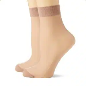 جوراب شیشه ای ساق کوتاه ضخامت 20 بسته دو جفتی برند نوردی 621702 NURDIE