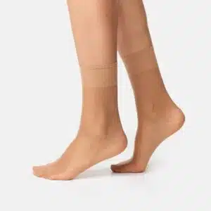 جوراب شیشه ای ساق کوتاه ضخامت 15 بسته دو جفتی برند نوردی آلمان 1-NURDIE 4058401