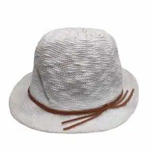 کلاه شیک تابستانی زنانه سفید برند سیکس آلمان 754142 SIX