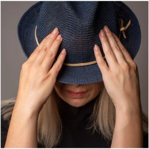 کلاه شاپو زنانه سرمه ای برند اکسسورایز تحت لیسانس آلمان 836777 Accessories