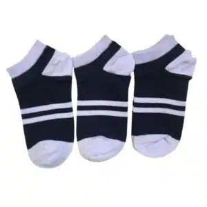 جوراب اسپرت مچی زنانه پک 3 جفتی Merchmonde MonoStripe 111308