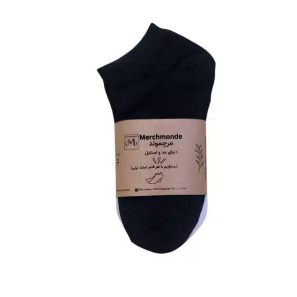 جوراب اسپرت مچی مردانه پک 3 جفتی Merchmonde GraphiteCore 11۲311