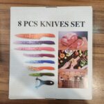 سرویس چاقوی آشپزخانه 8 پارچه 8685 Osbro Kitchen knife