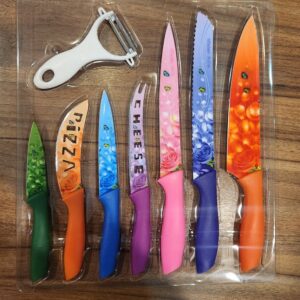 سرویس چاقوی آشپزخانه 8 پارچه 8685 Osbro Kitchen knife