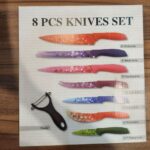 سرویس چاقوی آشپزخانه 8 پارچه 8685 Osbro Kitchen knife