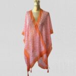 رومایویی و رویه لباس تابستانی کیمونو شیک برند آی ام 050184 I am