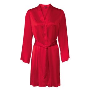 روبدوشامبر ساتن زنانه برند اسمارا رنگ قرمز  1-370169 Esmara