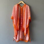 رومایویی و رویه لباس تابستانی کیمونو شیک برند آی ام 050184 I am